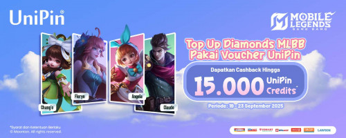 Mainkan Task Master HelloKitty Draw di Mobile Legends Pakai Voucher UniPin, Bonus Cashback Hingga 15.000 UniPin Credits!
